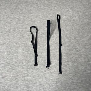 Victoria’s Secret Black Shoulder Straps for Wireless Bandeau Strapless Bra